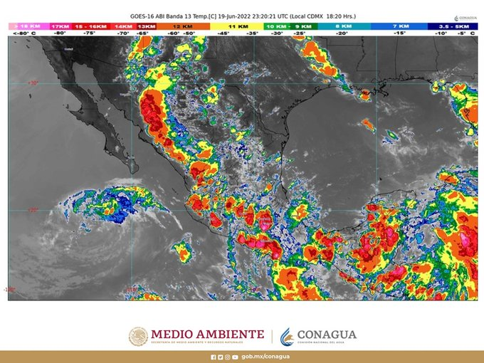 Emite Protección Civil Estatal aviso preventivo por lluvias viento y