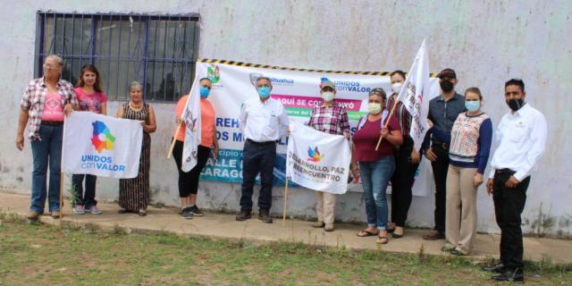 -	Avanzan obras con sentido social en las comunidades de San Juan Bautista y Valerio del programa Desarrollo Paz y Reencuentro con recursos de la Operación Justicia para Chihuahua