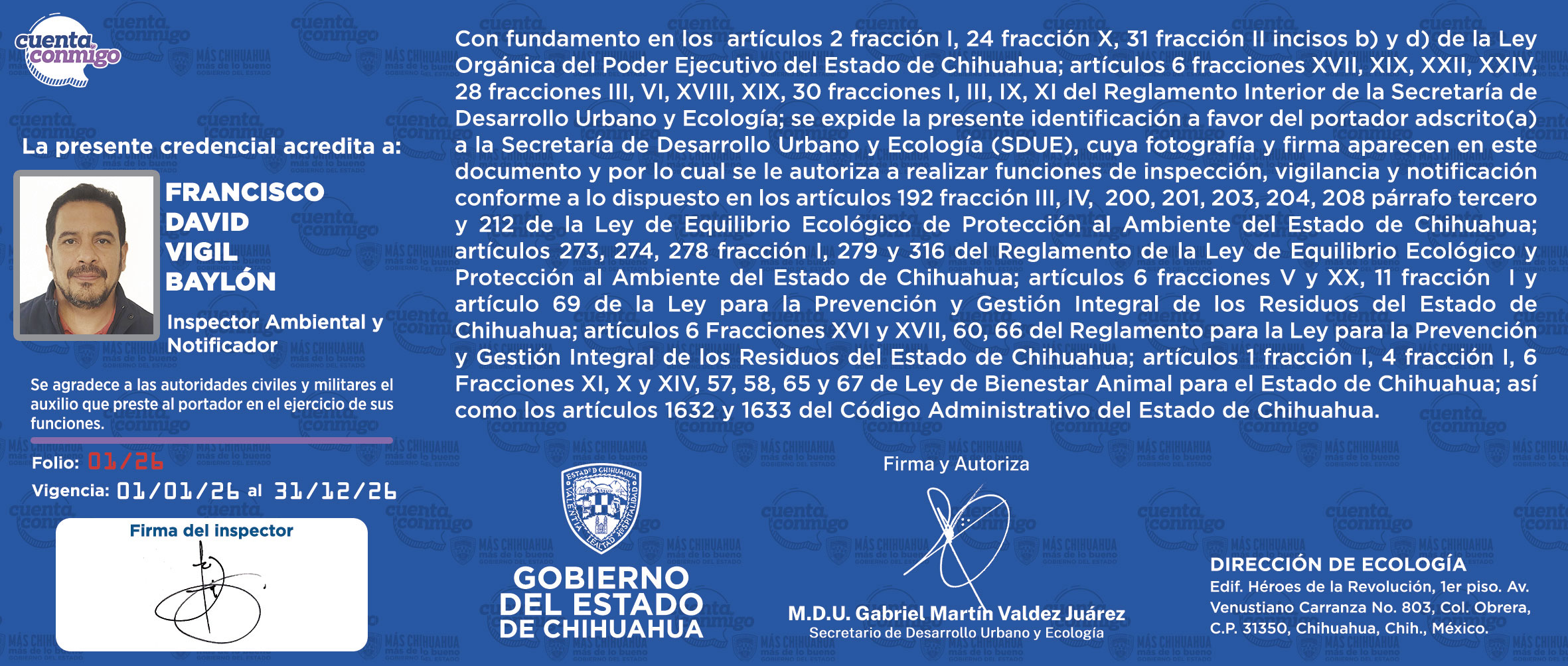 Francisco David Vigil Baylón