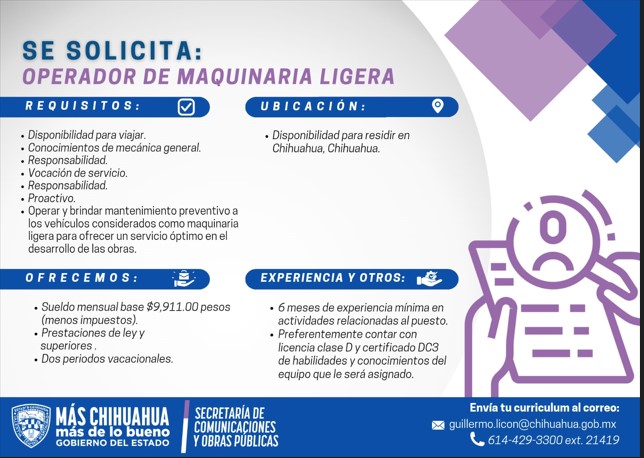 Maquinaria