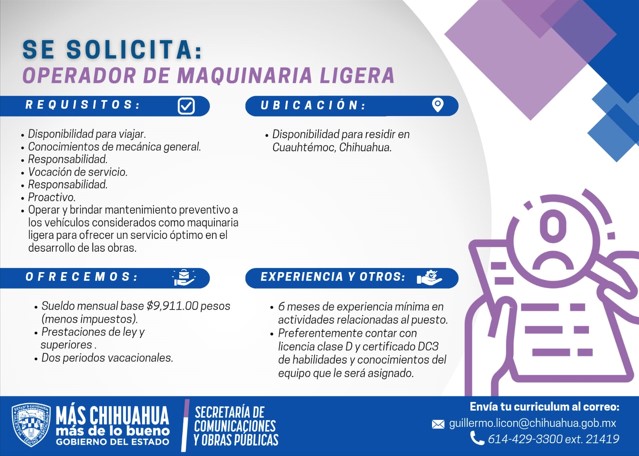 Maquinaria