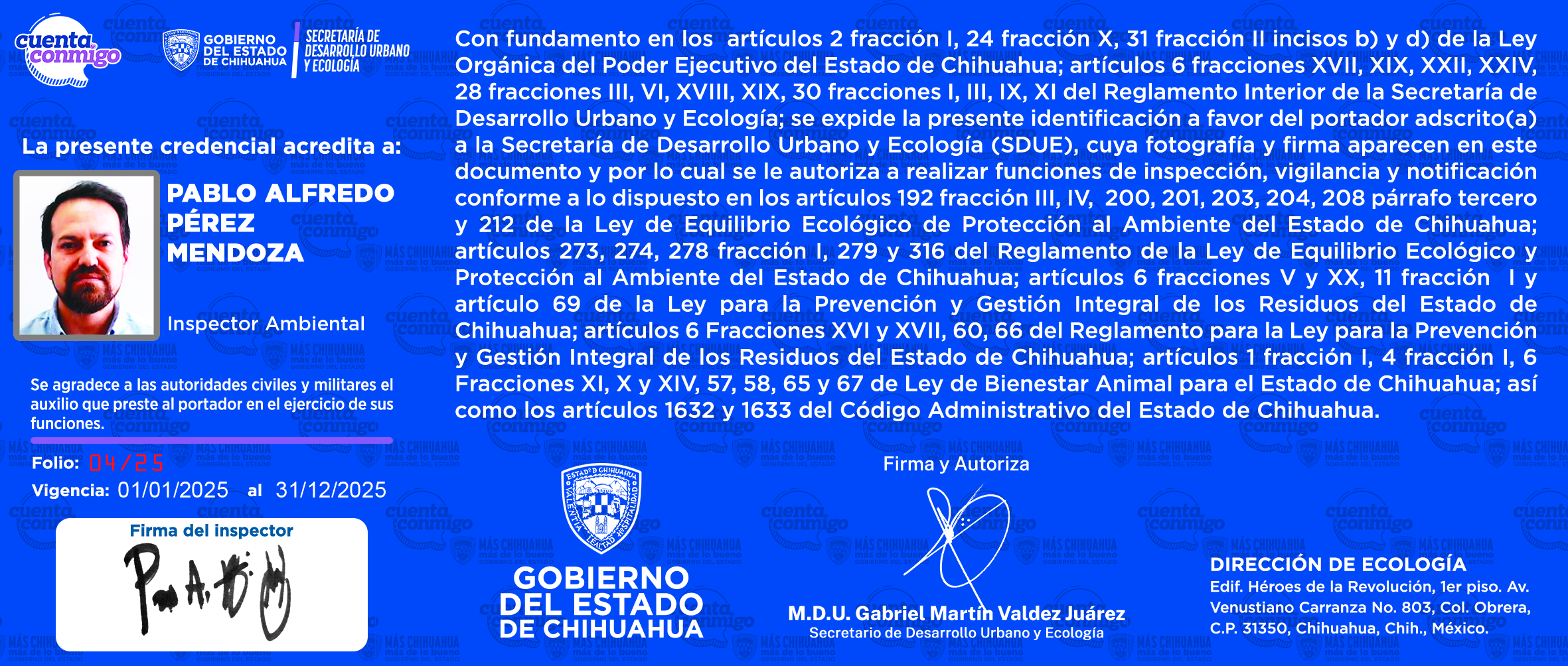 Pablo Alfredo Pérez Mendoza