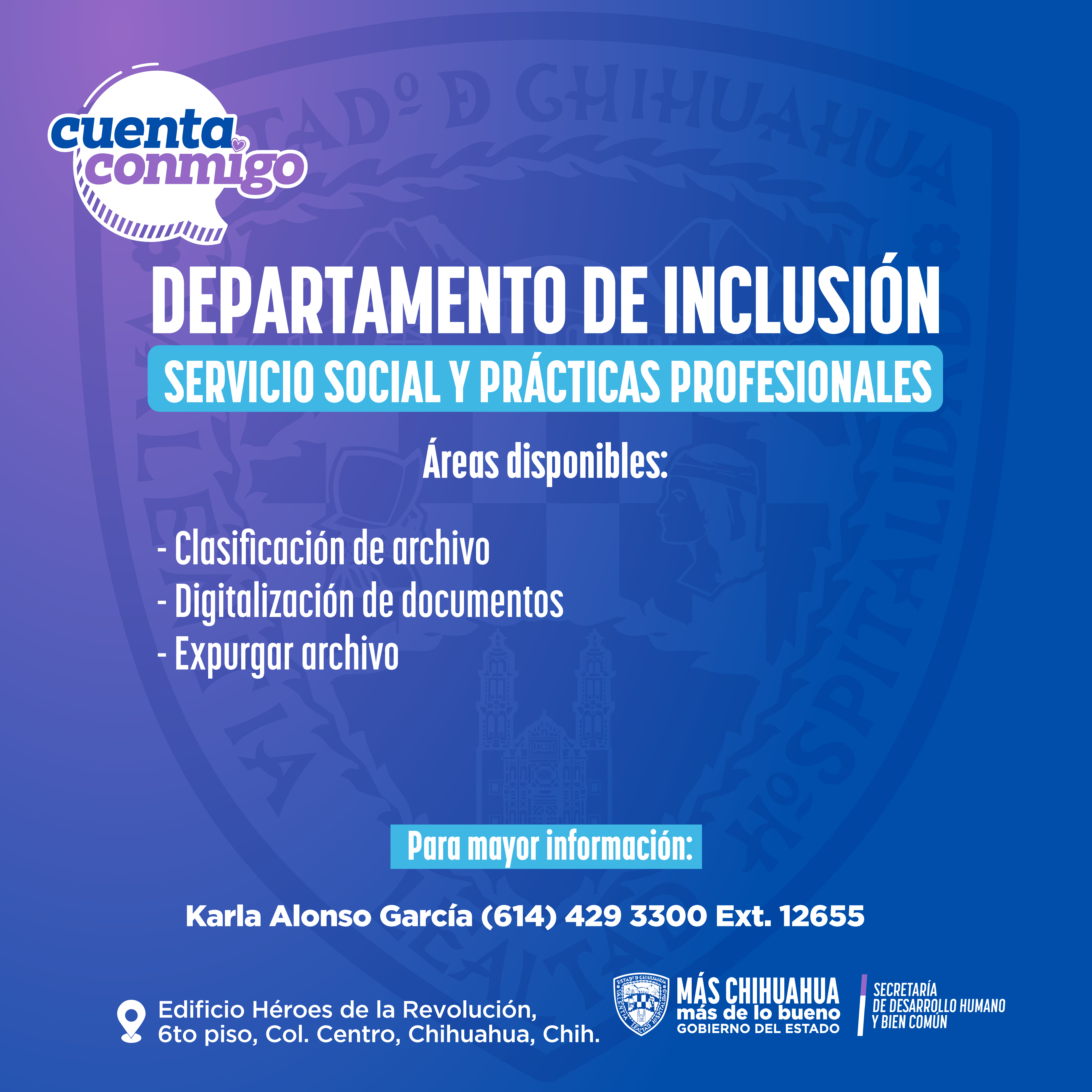 Servicio Social Departamento de Inclusion