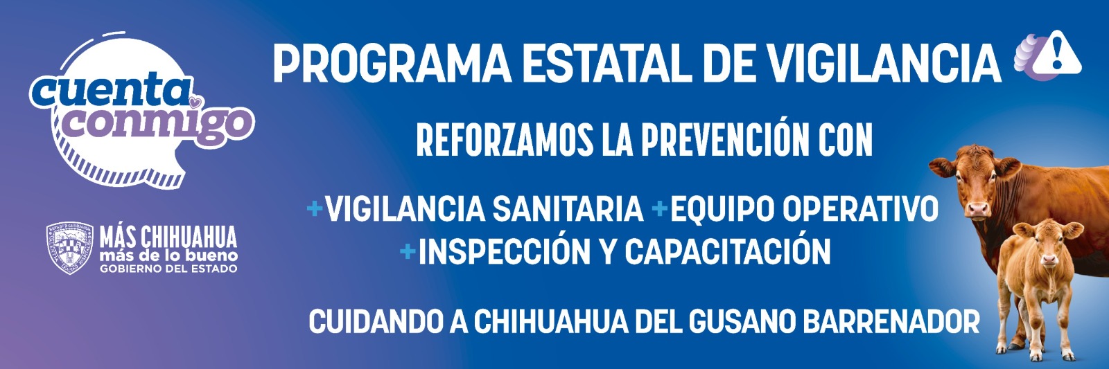 Programa Estatal de Vigilancia Gusano Barrenador del Ganado