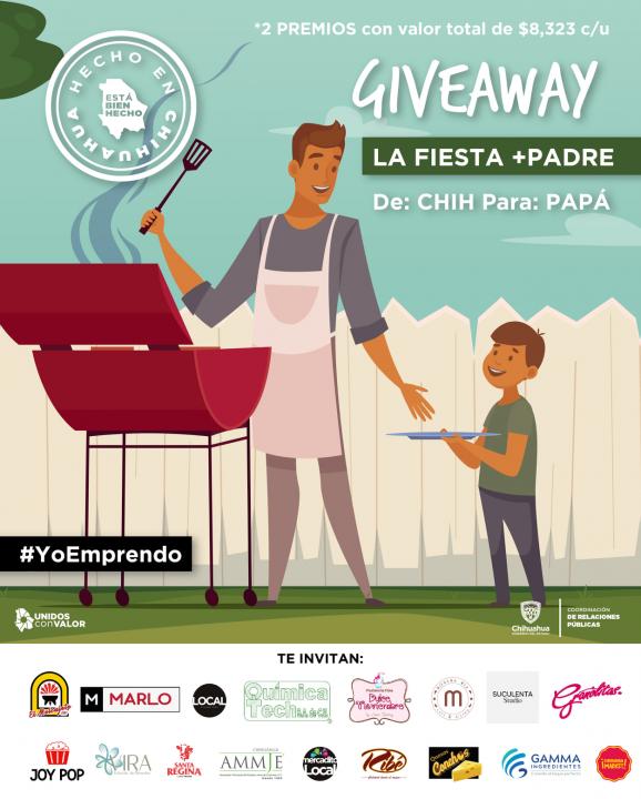 Lanza Relaciones Públicas concurso para festejar a los papás: “LA FIESTA + PADRE” | Portal Gubernamental del Estado de Chihuahua