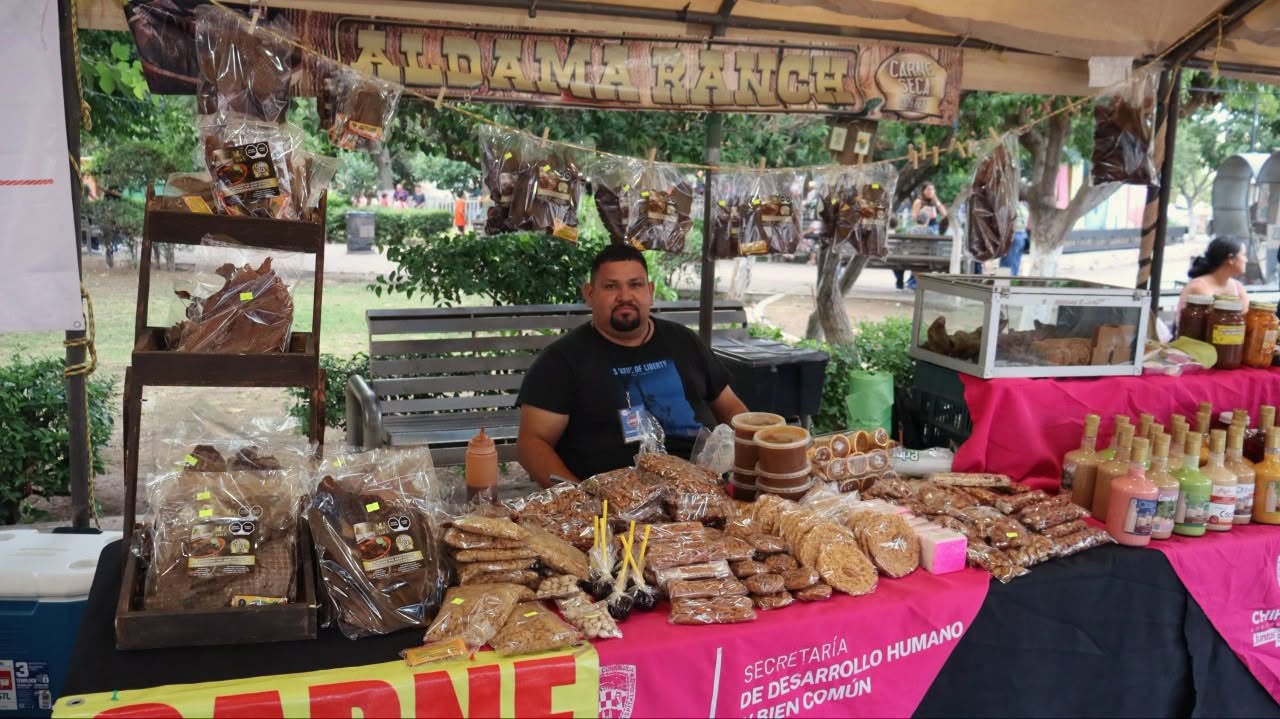 Feria de productores en Aldama deja más de 172 mil pesos en ventas
