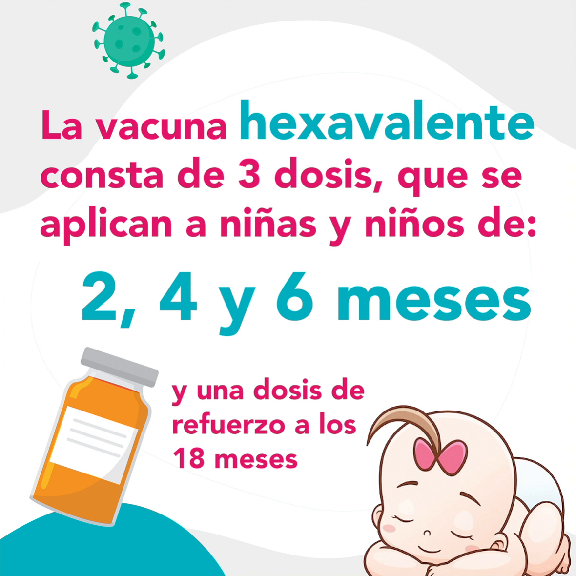 Vacunas para el niño a los 2-3 años