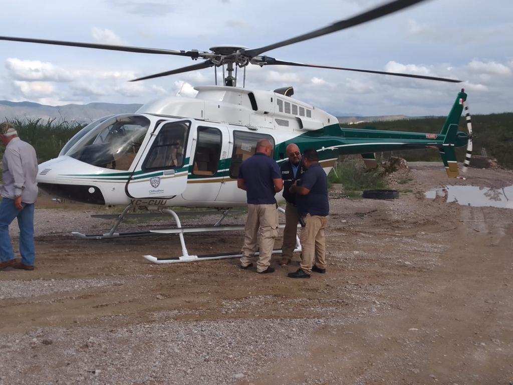 Traslada Protección Civil Estatal apoyo en helicóptero a comunidades  incomunicadas por lluvias en Aldama | Portal Gubernamental del Estado de  Chihuahua