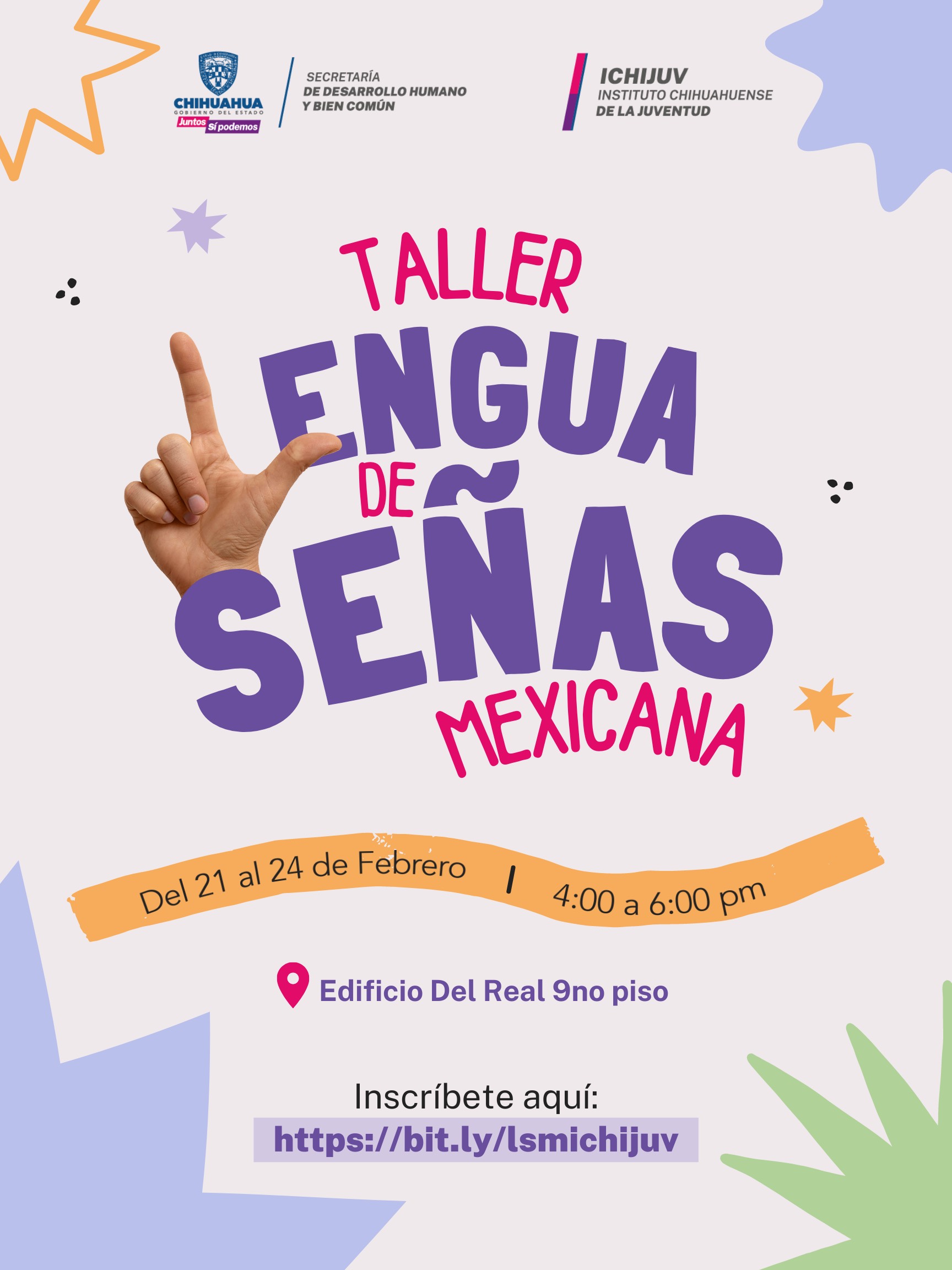 Invita ICHIJUV a taller gratuito de Lengua de Señas Mexicanas | Portal  Gubernamental del Estado de Chihuahua