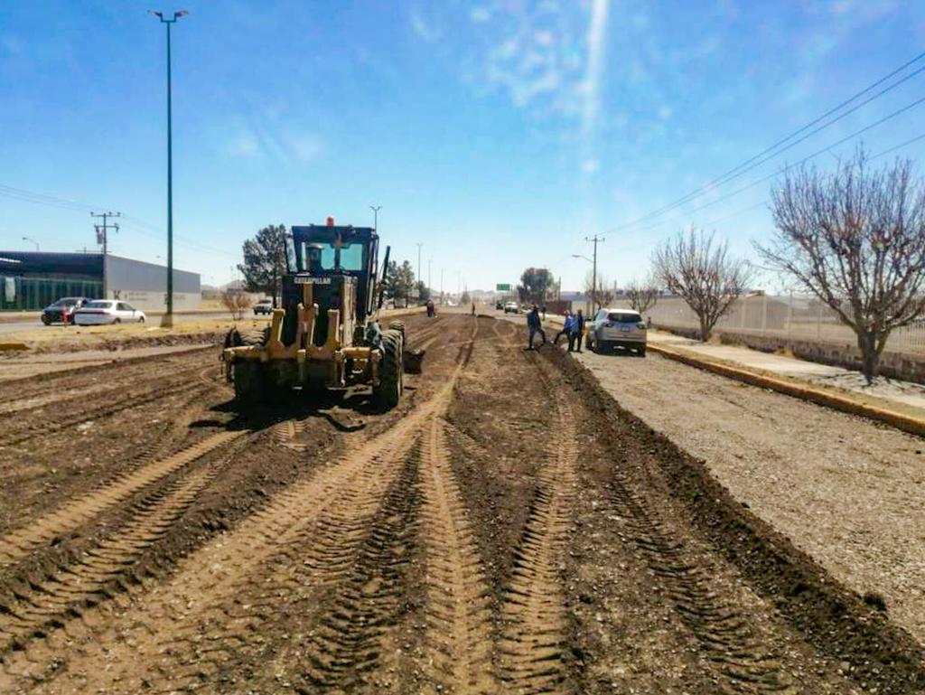 Inicia constructora reparación de Avenida Tecnológico en Nuevo Casas Grandes  | Portal Gubernamental del Estado de Chihuahua