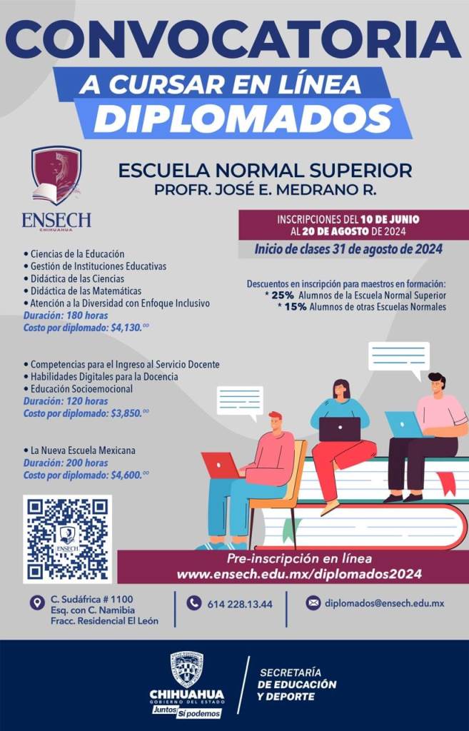 Oferta ENSECH diplomados en línea con validez nacional | Portal ...