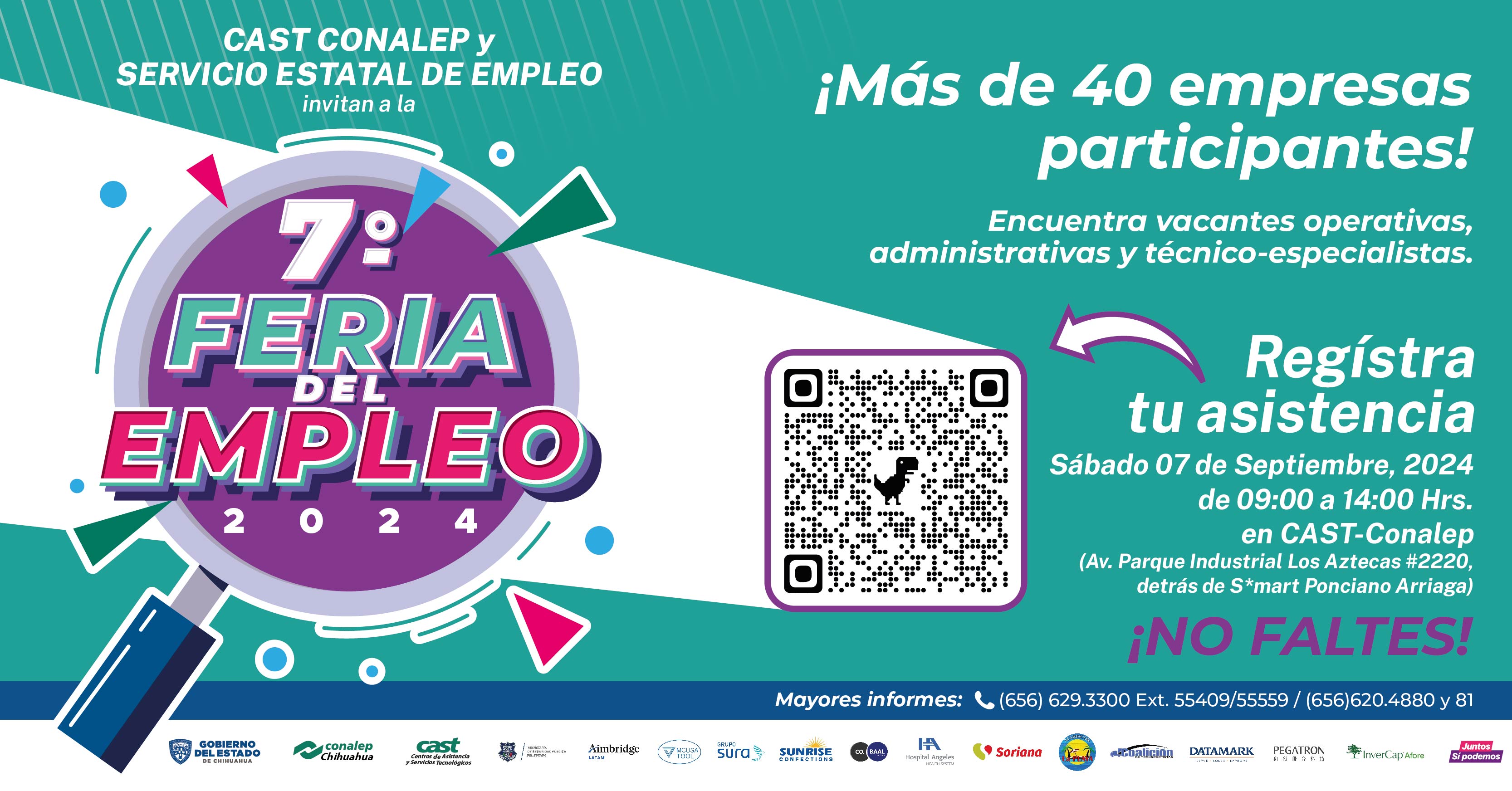 Invita CAST Conalep a Feria del Empleo en Ciudad Juárez | Portal ...