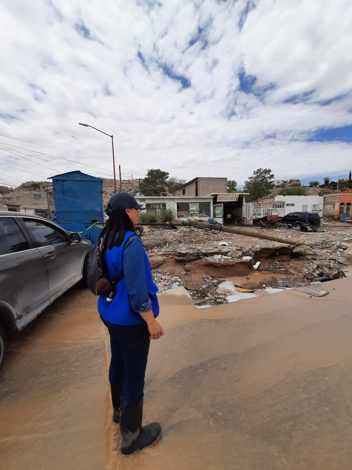 Brinda SDHyDC apoyo a familias afectadas por las lluvias en el poniente ...