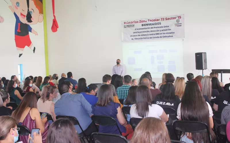 Capacitan a personal educativo de Juárez en prevención de violencia ...