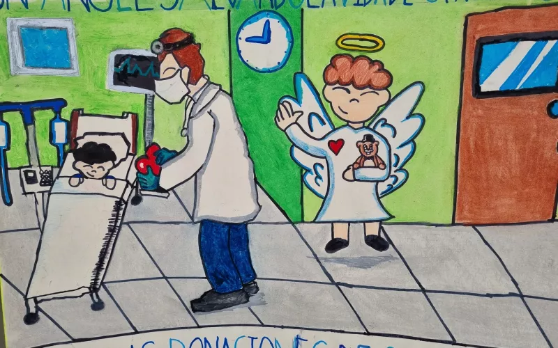  Promueve CEETRA la donación y trasplante de órganos con concurso estatal de dibujo