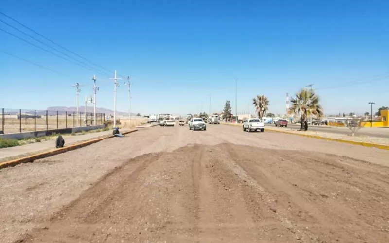 Inicia constructora reparación de Avenida Tecnológico en Nuevo Casas Grandes  | Portal Gubernamental del Estado de Chihuahua