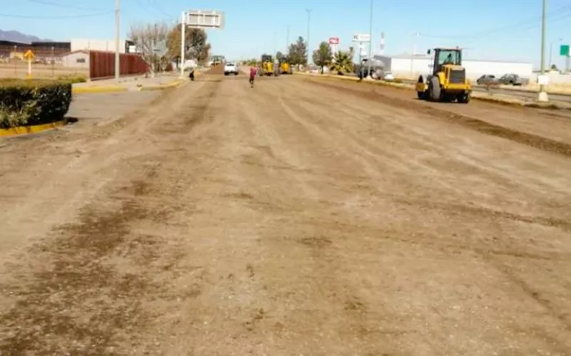 Inicia constructora reparación de Avenida Tecnológico en Nuevo Casas Grandes  | Portal Gubernamental del Estado de Chihuahua