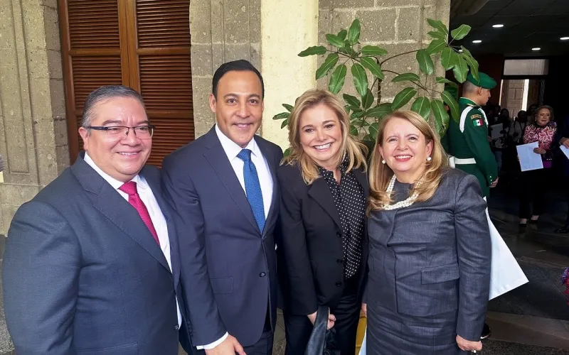 Maru Campos asiste a primer informe de Gobierno de la presidenta ...
