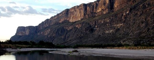 Monumento Natural Río Bravo Del Norte Estados Chihuahua Y Coahuila